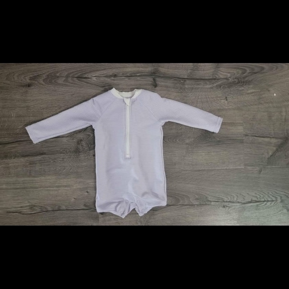 LC Lauren Conrad Other - LC Lauren Conrad Baby Girl Ribbed Rashguard Size 6m